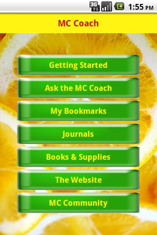 Android application Master Cleanse Coach screenshort