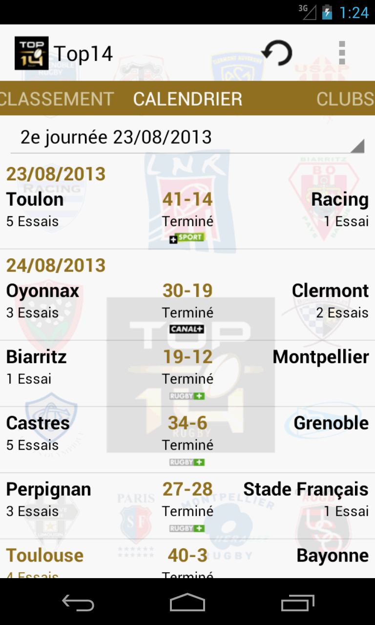 Top14 Screen 3