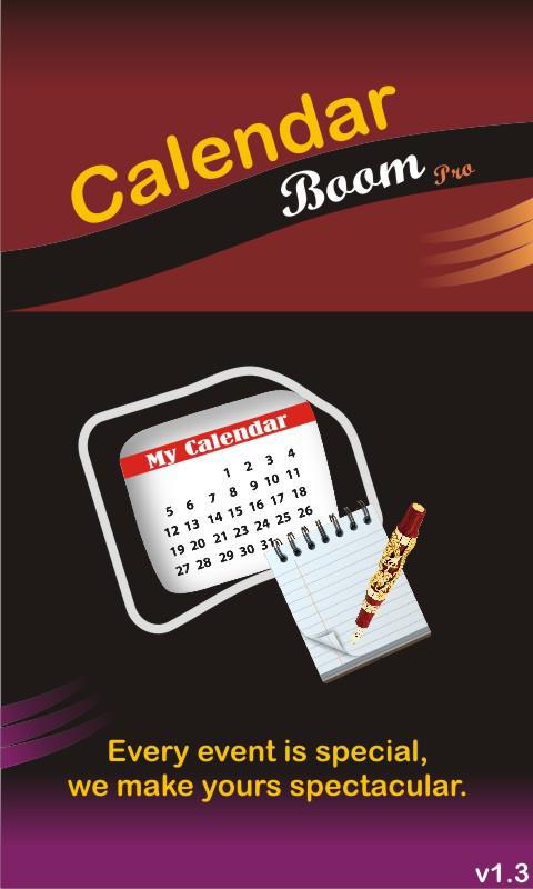 Business Calendar Boom Pro Screen 1