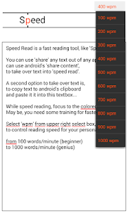 How to get Speed Read inspired by Spritz! 2.0 unlimited apk for android
