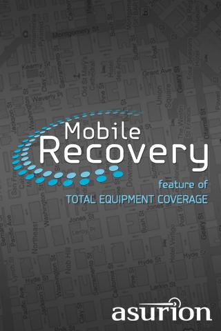 Mobile Recovery Screenshots