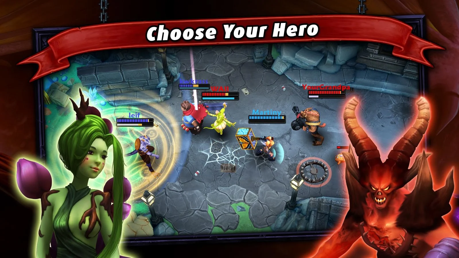 Heroes of SoulCraft - MOBA - screenshot