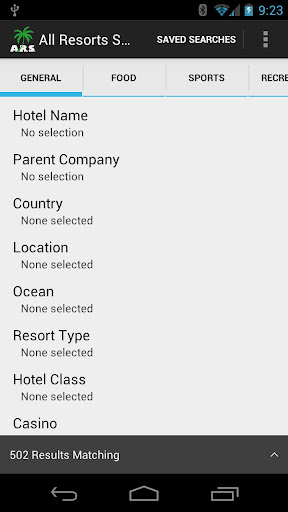 All Resort Search