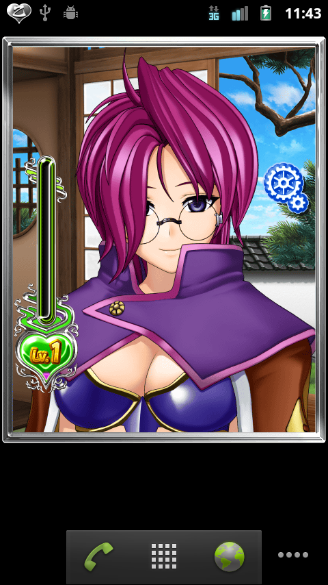 戦国乙女ウィジェットキャラ追加データ～ミツヒデ～