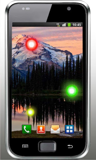 Mountains Fireflies HD LWP