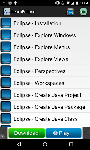 Learn Eclipse