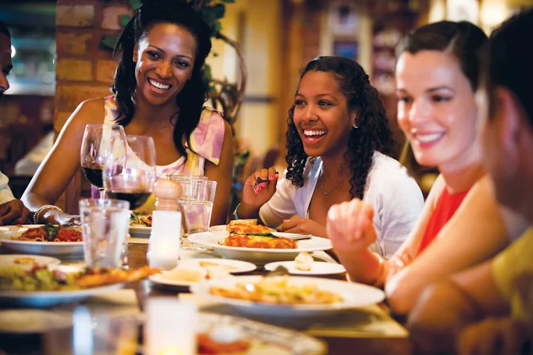 Head to La Cucina, a casual Italian trattoria on your Norwegian Cruise Line ship, for meals with large portions, perfect for sharing with family or friends. 