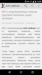 Free SDP:n uutisia APK