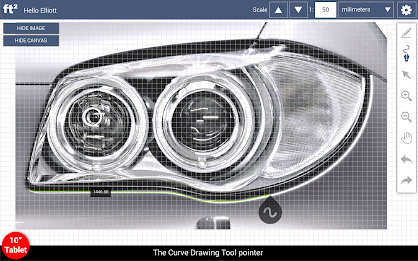 Area Calculator ✏️ Images - Maps - SketchAndCalc™ poster 16