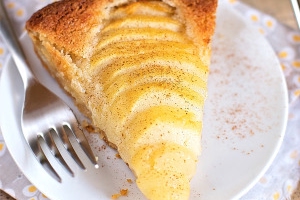 Poached Pear and Almond Tart Recipe