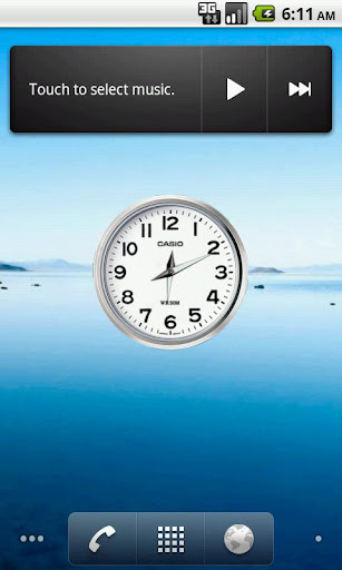 Watch widget Gio Clock