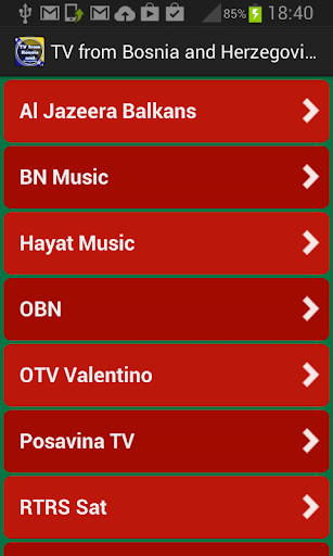 TV from Bosnia and Herzegovina