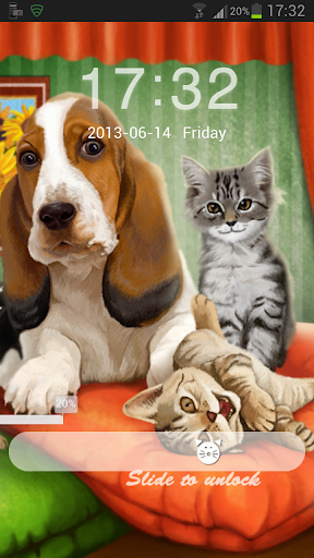 【免費個人化App】Go Locker Theme dog cats Buy-APP點子