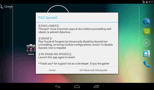 【免費娛樂App】PAD Xposed! [FREE]-APP點子