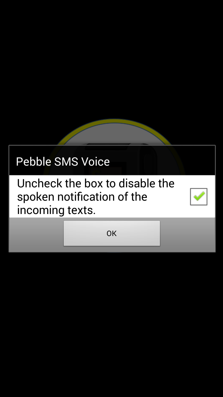 SmartWatch SMS Voice Screen 2
