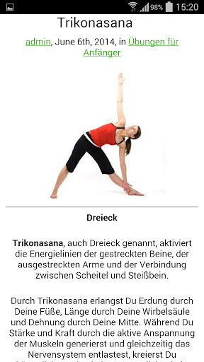 Yoga Übungen für Anfänger