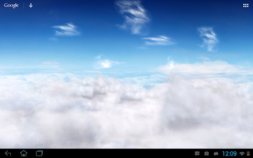 Fond d'écran animé Ciel bleu - screenshot thumbnail