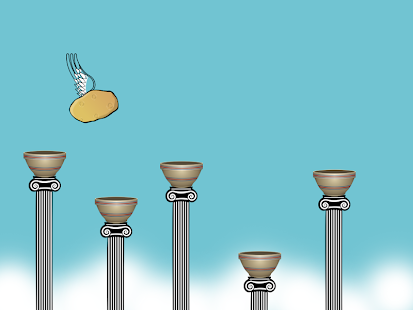 Flappy Potato Salad Screenshots 1