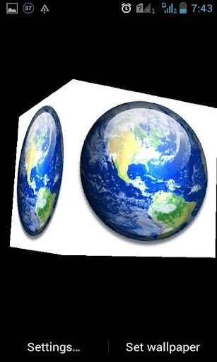 免費下載娛樂APP|3D EARTH CUBE LIVE WALLPAPER app開箱文|APP開箱王