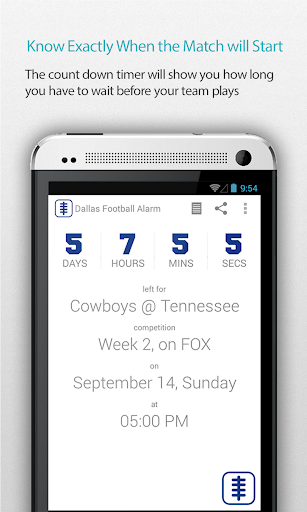 【免費運動App】Dallas Football Alarm-APP點子