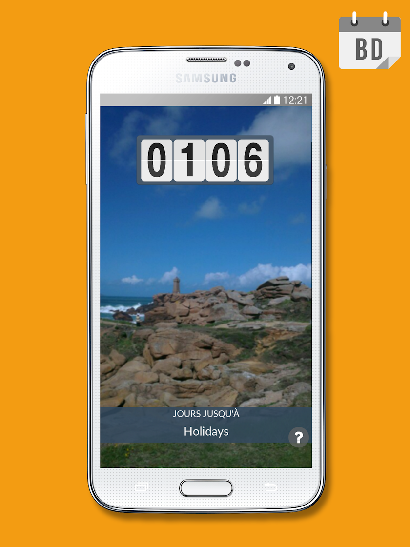 BigDay - Event Countdown Screen 2