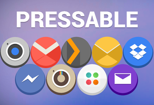 【免費個人化App】Pressable Icon Pack-APP點子