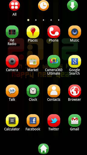 Color2012 Theme GO Launcher EX 1.5
