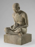 Javaan met motorblok. Marinus J. Hack, ca. 1913