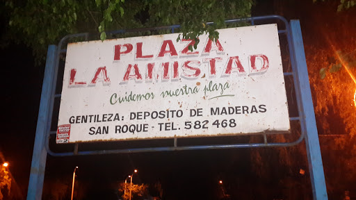 Placa Plaza De La Amistad