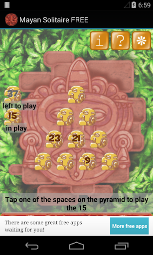 Mayan Solitaire card game FREE
