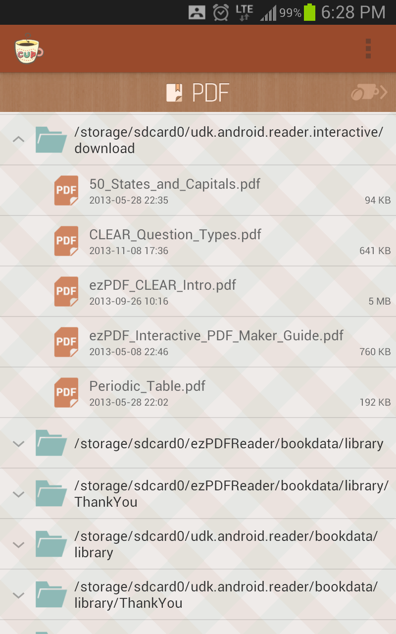 ezPDF Cup - PDF Scanner &amp; Clip Screen 2