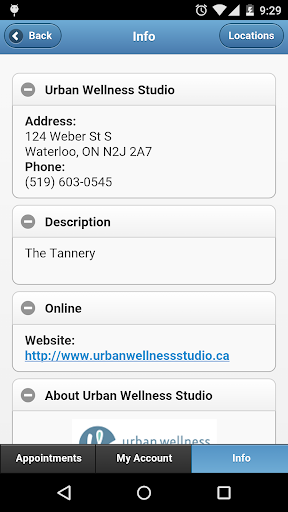 【免費健康App】Urban Wellness Studio Booking-APP點子