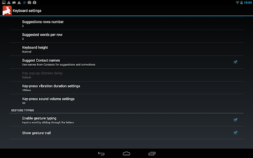 QuickWrite Keyboard Trial - screenshot thumbnail