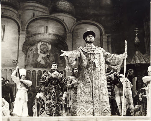 Scene from Mussorgsky’s opera Boris Godunov