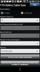 17th Edition Cable Sizer Screenshots 6