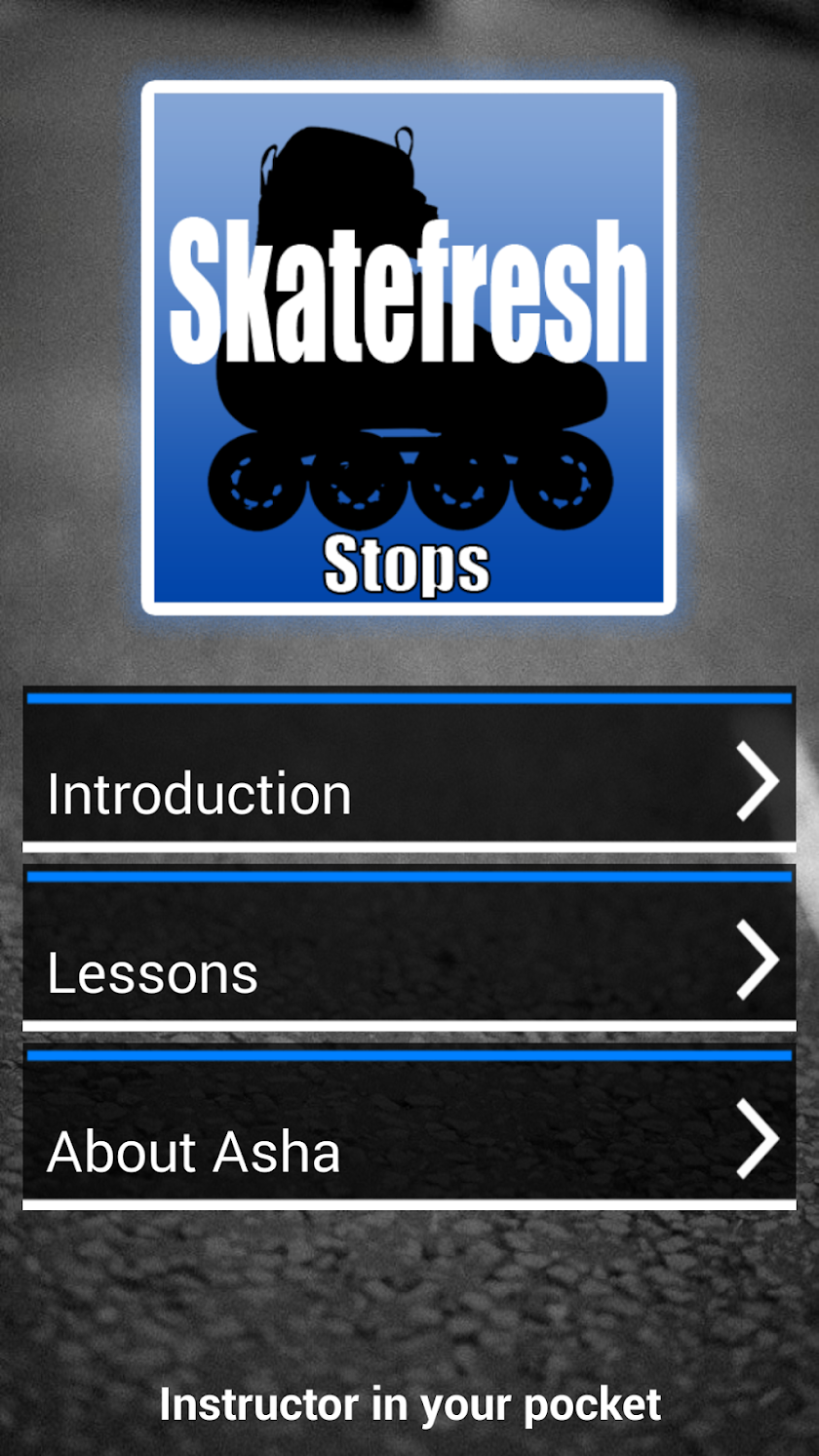 SkateFresh - Stops Screen 1