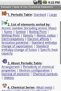 Download Periodic Table of the Chemical APK for PC