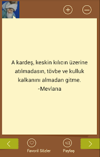 Lastest Mevlana Sözleri APK for PC