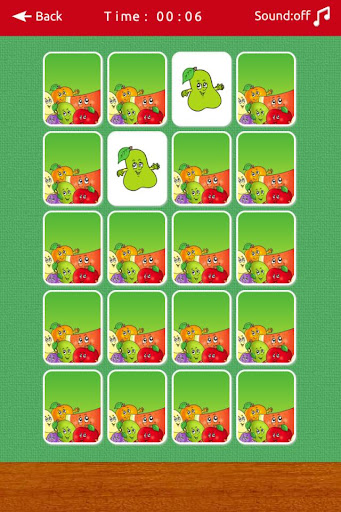 【免費解謎App】Fruits Vegetables Memory Match-APP點子