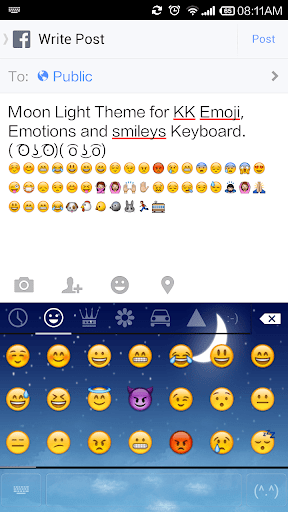 免費下載個人化APP|Moon Light Emoji Keyboard app開箱文|APP開箱王