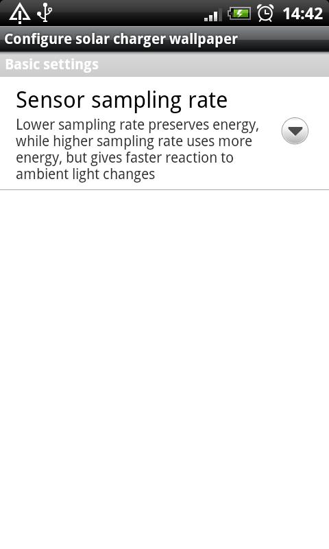Solar Fusion live wallpaper Screen 3