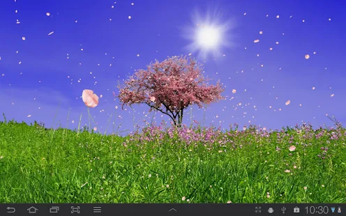 Spring Trees Live Wallpaper - screenshot thumbnail