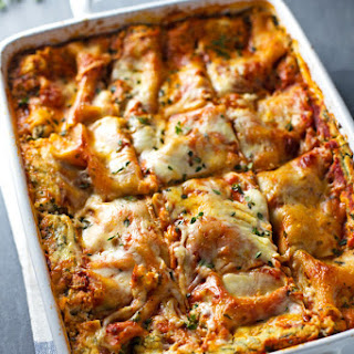 Skinny Spinach Lasagna