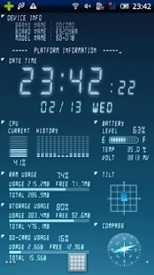 Device Info Live WallPaper - screenshot thumbnail