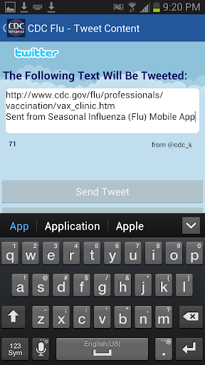 【免費健康App】CDC Influenza (flu)-APP點子