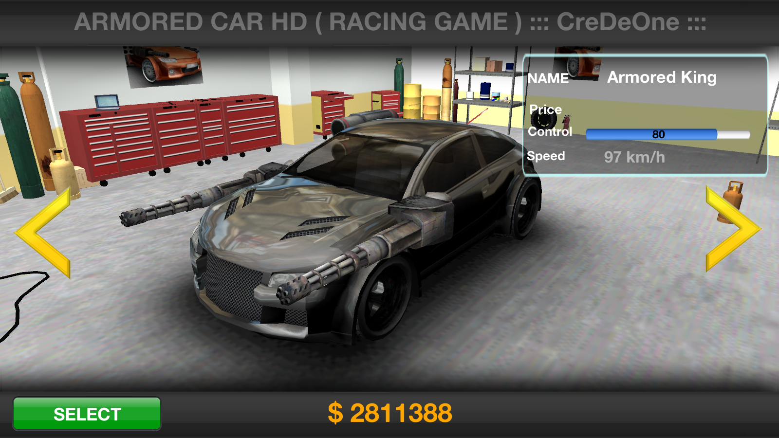 Armored Car HD (Racing Game) - screenshot