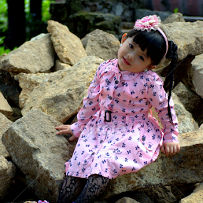 The Little Doll by Jayson Lucto - Babies & Children Child Portraits