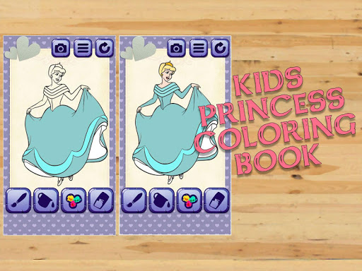 Kids Princess Coloring Book