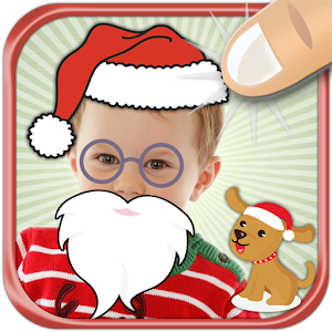 Christmas photo stickers kids 14.12.10