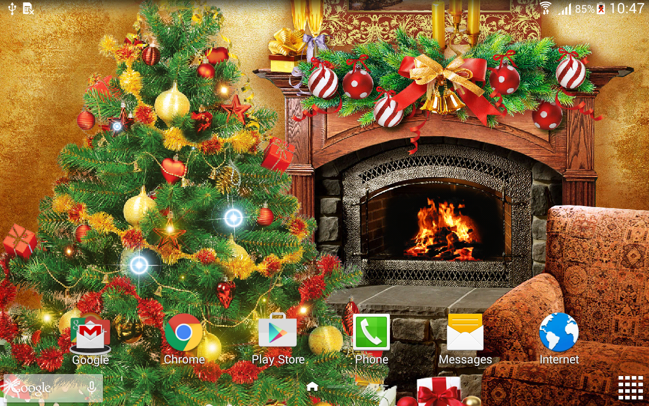 free animated christmas android wallpaper downloads